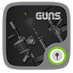 go locker gun theme android application logo